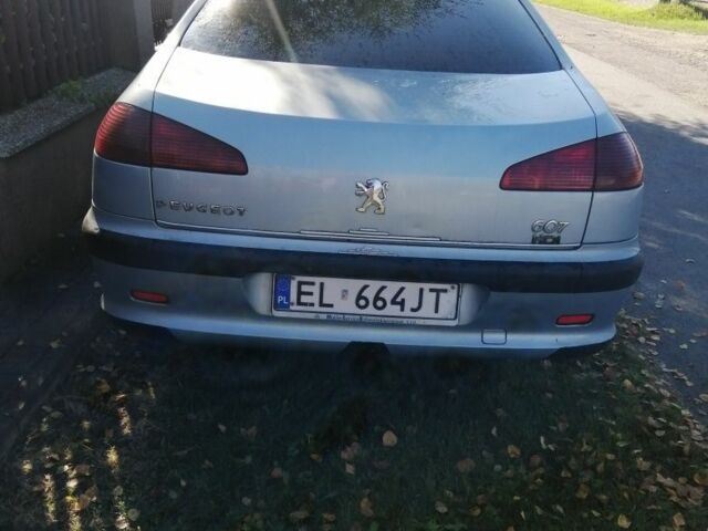 Синий Пежо 607, объемом двигателя 2 л и пробегом 400 тыс. км за 1500 $, фото 1 на Automoto.ua