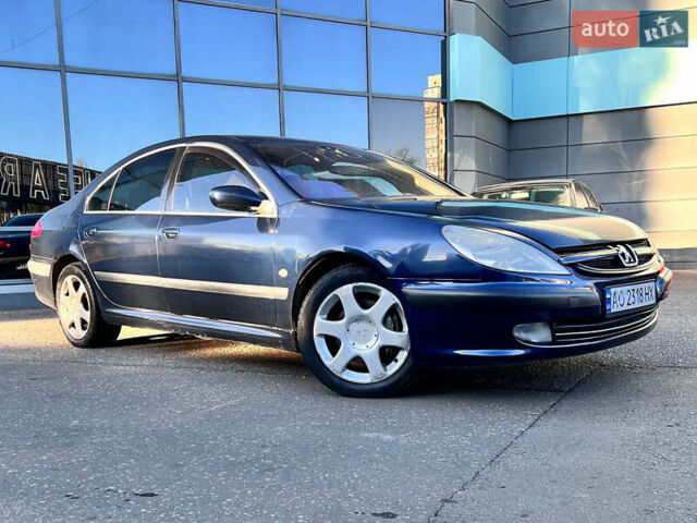 Синий Пежо 607, объемом двигателя 3 л и пробегом 220 тыс. км за 2750 $, фото 3 на Automoto.ua