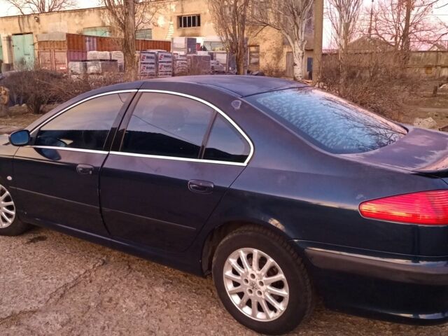 Синий Пежо 607, объемом двигателя 2 л и пробегом 414 тыс. км за 3200 $, фото 1 на Automoto.ua