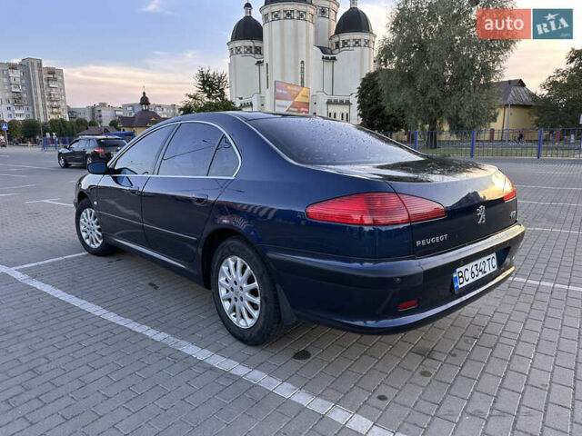 Синий Пежо 607, объемом двигателя 2.23 л и пробегом 309 тыс. км за 2999 $, фото 2 на Automoto.ua