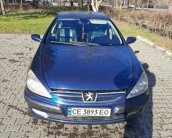 Синий Пежо 607, объемом двигателя 2.2 л и пробегом 310 тыс. км за 3500 $, фото 4 на Automoto.ua