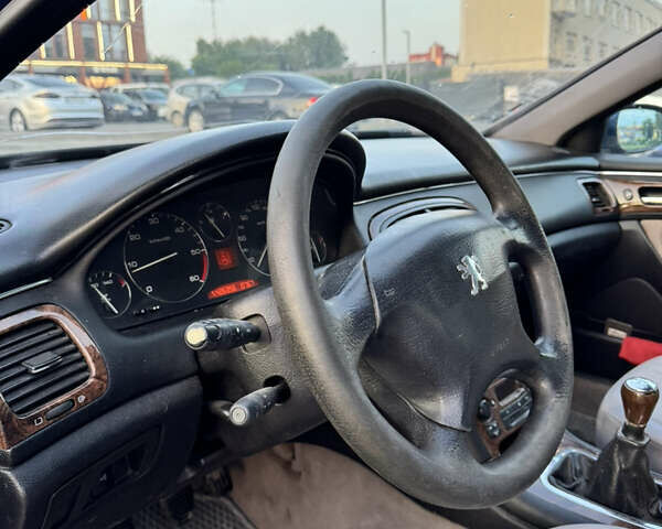Синий Пежо 607, объемом двигателя 2.2 л и пробегом 426 тыс. км за 2999 $, фото 13 на Automoto.ua