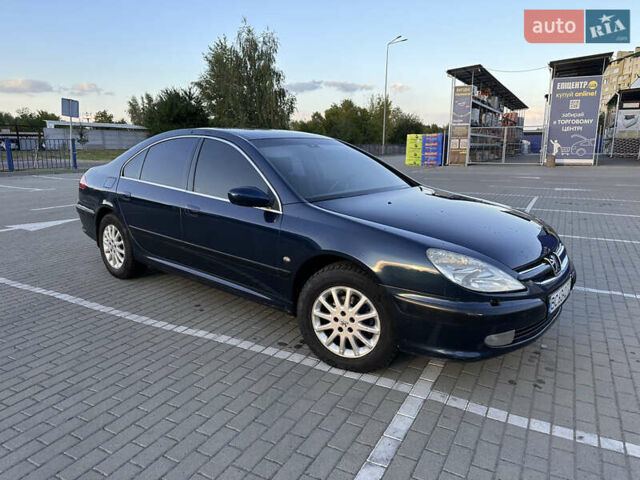 Синий Пежо 607, объемом двигателя 2.23 л и пробегом 309 тыс. км за 2999 $, фото 1 на Automoto.ua