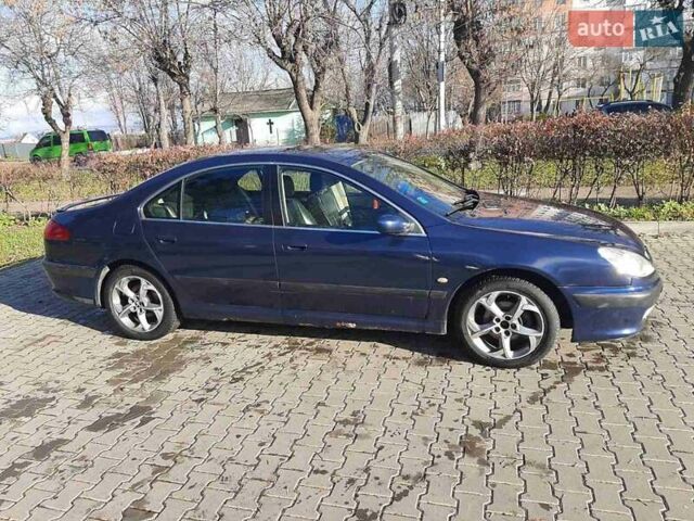 Синий Пежо 607, объемом двигателя 2.2 л и пробегом 310 тыс. км за 3500 $, фото 5 на Automoto.ua