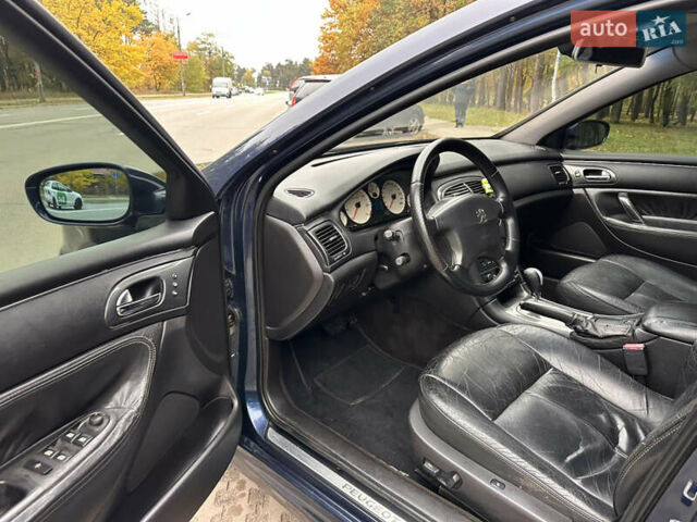 Синий Пежо 607, объемом двигателя 2.2 л и пробегом 300 тыс. км за 4600 $, фото 27 на Automoto.ua