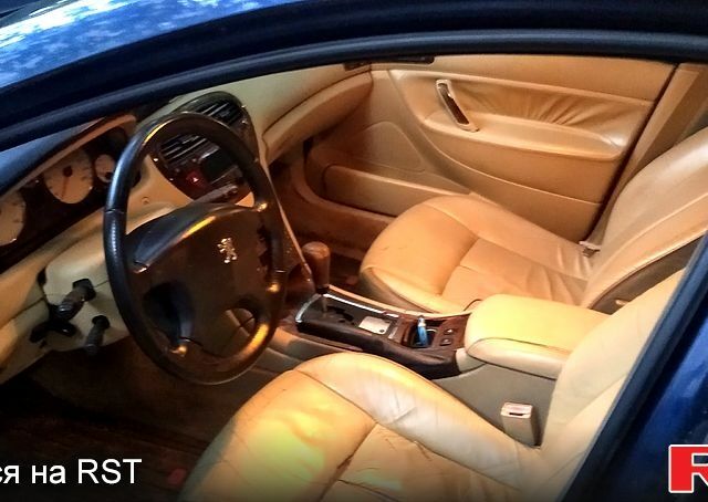Синий Пежо 607, объемом двигателя 3 л и пробегом 407 тыс. км за 2800 $, фото 5 на Automoto.ua