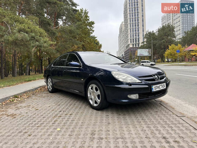 Пежо 607 2001 в Киеве на Automoto.ua Синий Пежо 607, объемом двигателя 2.2 л и пробегом 300 тыс. км за 4400 $, фото 6 на Automoto.ua
