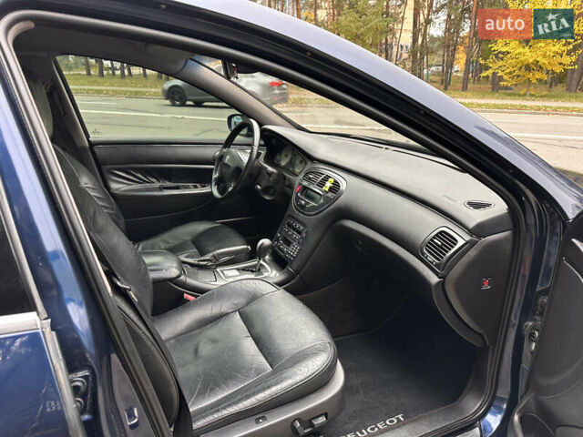 Пежо 607 2001 в Киеве на Automoto.ua Синий Пежо 607, объемом двигателя 2.2 л и пробегом 300 тыс. км за 4400 $, фото 24 на Automoto.ua