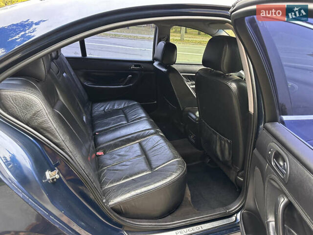 Синий Пежо 607, объемом двигателя 2.2 л и пробегом 300 тыс. км за 4600 $, фото 22 на Automoto.ua