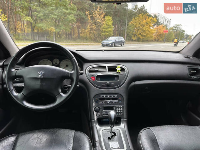Синий Пежо 607, объемом двигателя 2.2 л и пробегом 300 тыс. км за 4600 $, фото 19 на Automoto.ua