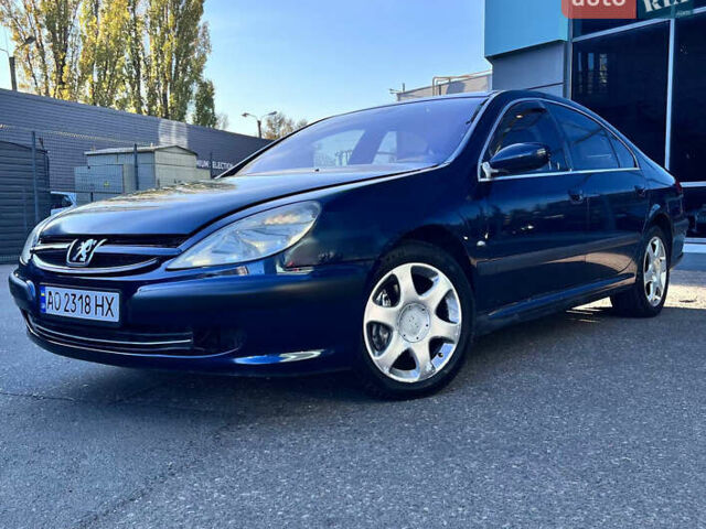Синий Пежо 607, объемом двигателя 3 л и пробегом 220 тыс. км за 2750 $, фото 2 на Automoto.ua