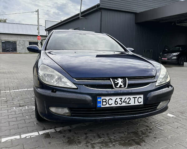 Синий Пежо 607, объемом двигателя 2.23 л и пробегом 309 тыс. км за 2550 $, фото 4 на Automoto.ua