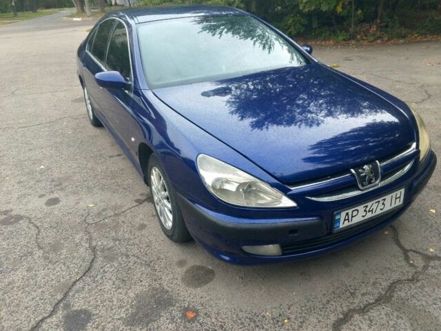 Пежо 607 2001 в Запорожье на Automoto.ua Синий Пежо 607, объемом двигателя 2.2 л и пробегом 410 тыс. км за 2500 $, фото 2 на Automoto.ua