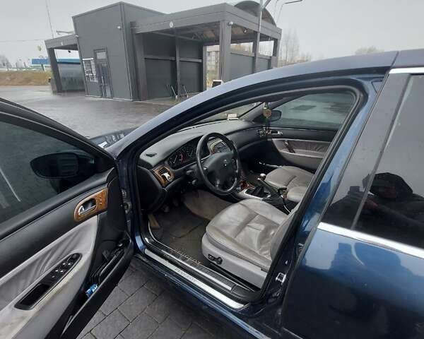 Синий Пежо 607, объемом двигателя 2.2 л и пробегом 267 тыс. км за 3750 $, фото 8 на Automoto.ua