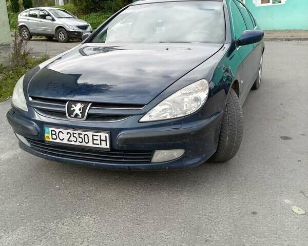Синий Пежо 607, объемом двигателя 2 л и пробегом 420 тыс. км за 2400 $, фото 7 на Automoto.ua