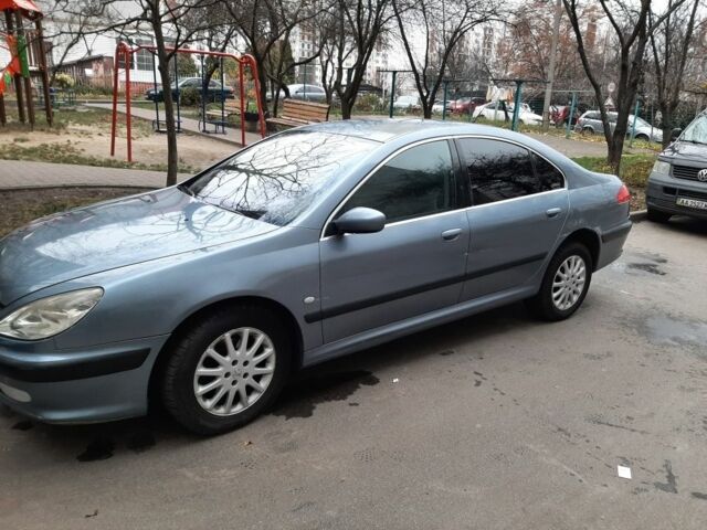 Синий Пежо 607, объемом двигателя 2.2 л и пробегом 297 тыс. км за 2377 $, фото 2 на Automoto.ua
