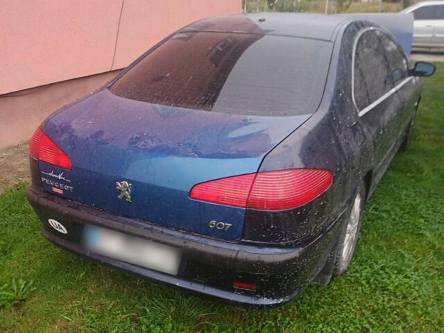 Синий Пежо 607, объемом двигателя 0 л и пробегом 350 тыс. км за 2100 $, фото 1 на Automoto.ua