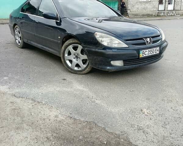 Синий Пежо 607, объемом двигателя 2 л и пробегом 420 тыс. км за 2400 $, фото 6 на Automoto.ua