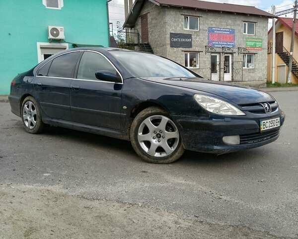 Синий Пежо 607, объемом двигателя 2 л и пробегом 420 тыс. км за 2400 $, фото 5 на Automoto.ua