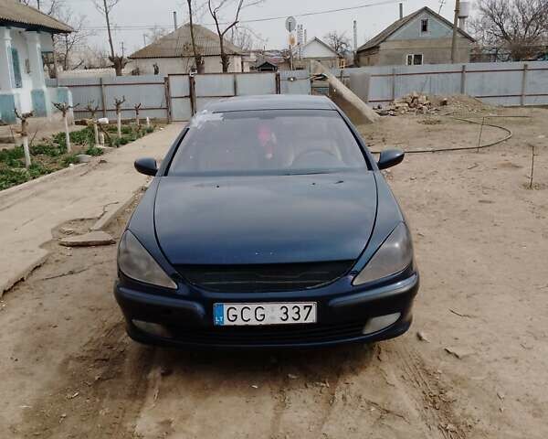 Синий Пежо 607, объемом двигателя 2.2 л и пробегом 300 тыс. км за 1500 $, фото 4 на Automoto.ua