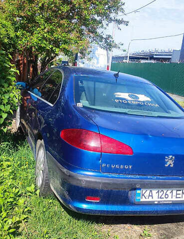 Синий Пежо 607, объемом двигателя 2.18 л и пробегом 420 тыс. км за 1800 $, фото 4 на Automoto.ua
