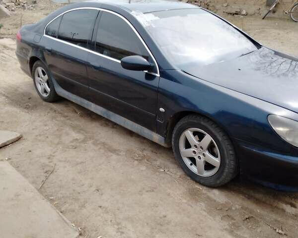 Синий Пежо 607, объемом двигателя 2.2 л и пробегом 300 тыс. км за 1500 $, фото 3 на Automoto.ua