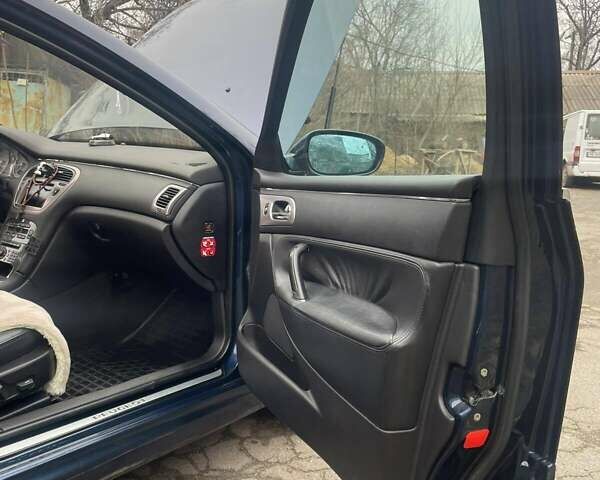 Синий Пежо 607, объемом двигателя 2.72 л и пробегом 281 тыс. км за 5000 $, фото 1 на Automoto.ua