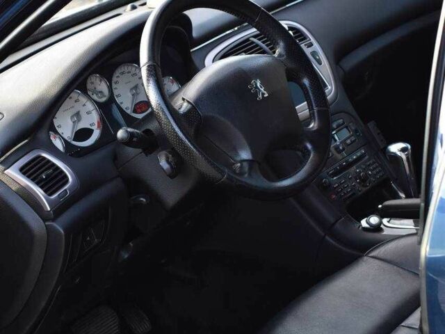 Синий Пежо 607, объемом двигателя 2.7 л и пробегом 281 тыс. км за 4699 $, фото 7 на Automoto.ua