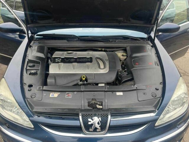 Синій Пежо 607, об'ємом двигуна 2.7 л та пробігом 275 тис. км за 5000 $, фото 4 на Automoto.ua