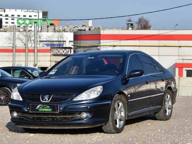 Синий Пежо 607, объемом двигателя 2.7 л и пробегом 281 тыс. км за 4699 $, фото 4 на Automoto.ua