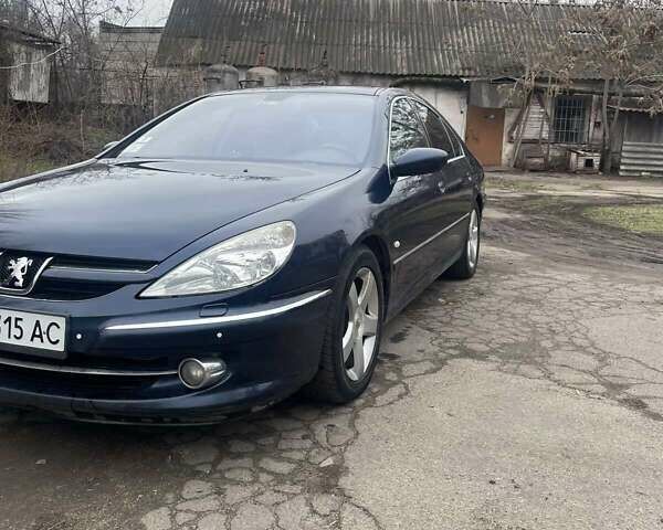Синий Пежо 607, объемом двигателя 2.72 л и пробегом 281 тыс. км за 5000 $, фото 8 на Automoto.ua