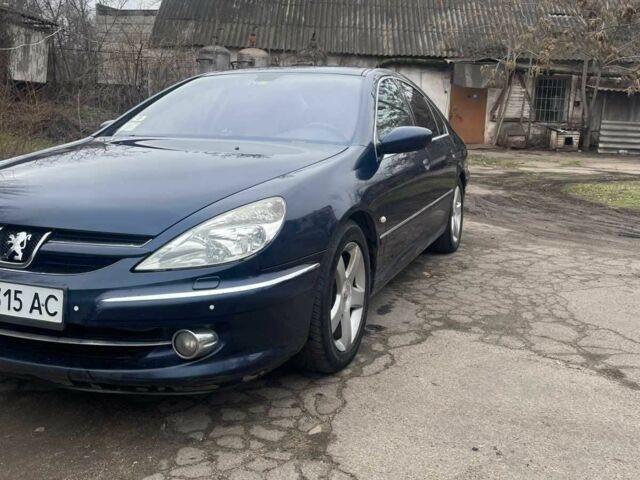 Синій Пежо 607, об'ємом двигуна 2.7 л та пробігом 275 тис. км за 5000 $, фото 11 на Automoto.ua