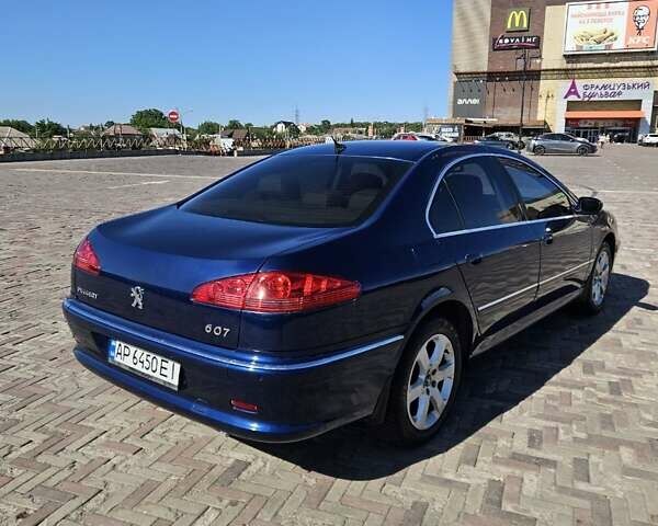 Синий Пежо 607, объемом двигателя 2.9 л и пробегом 225 тыс. км за 6600 $, фото 4 на Automoto.ua