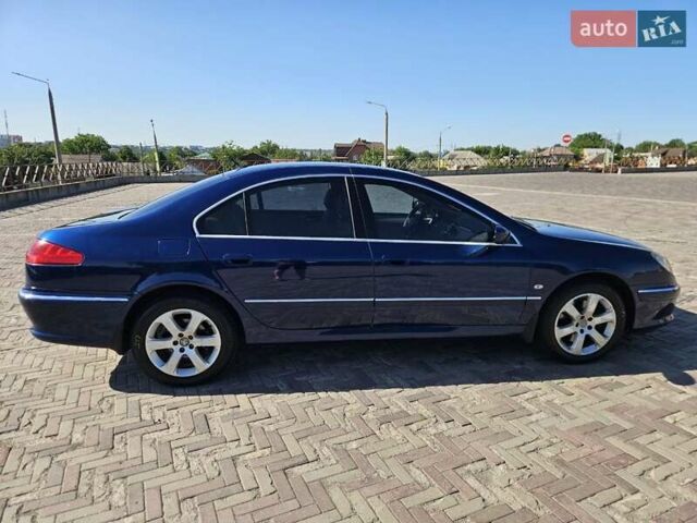 Синий Пежо 607, объемом двигателя 2.9 л и пробегом 225 тыс. км за 6600 $, фото 5 на Automoto.ua