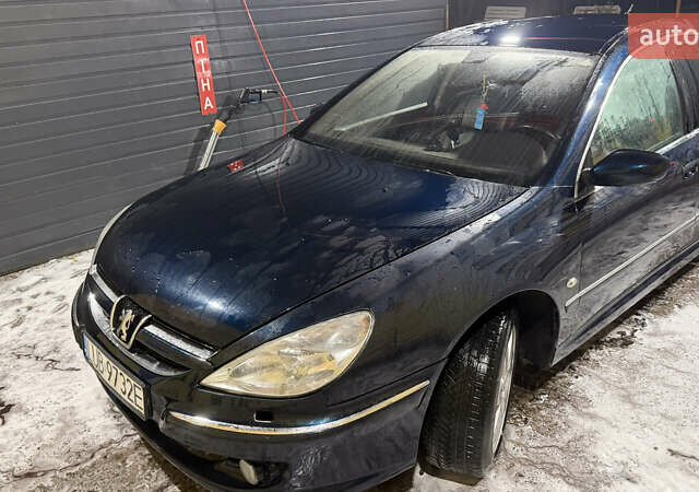 Синий Пежо 607, объемом двигателя 2 л и пробегом 390 тыс. км за 1700 $, фото 2 на Automoto.ua