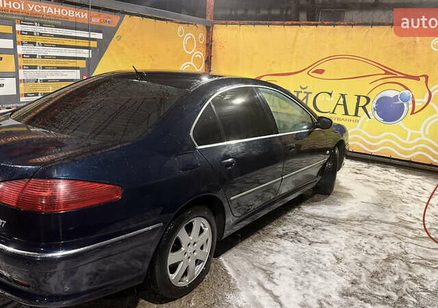 Синий Пежо 607, объемом двигателя 2 л и пробегом 390 тыс. км за 1700 $, фото 4 на Automoto.ua