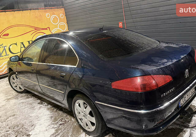 Синий Пежо 607, объемом двигателя 2 л и пробегом 390 тыс. км за 1700 $, фото 3 на Automoto.ua