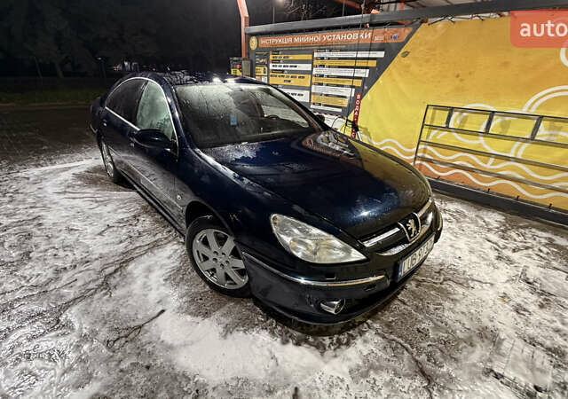 Синий Пежо 607, объемом двигателя 2 л и пробегом 390 тыс. км за 1700 $, фото 1 на Automoto.ua