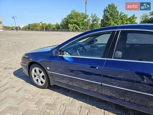 Синий Пежо 607, объемом двигателя 2.9 л и пробегом 225 тыс. км за 6600 $, фото 14 на Automoto.ua