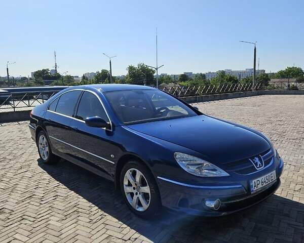 Синий Пежо 607, объемом двигателя 2.9 л и пробегом 225 тыс. км за 6600 $, фото 6 на Automoto.ua