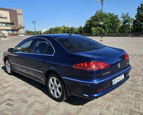 Синий Пежо 607, объемом двигателя 2.9 л и пробегом 225 тыс. км за 6600 $, фото 2 на Automoto.ua