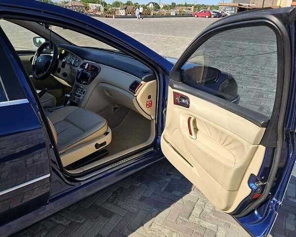Синий Пежо 607, объемом двигателя 2.9 л и пробегом 225 тыс. км за 6600 $, фото 19 на Automoto.ua