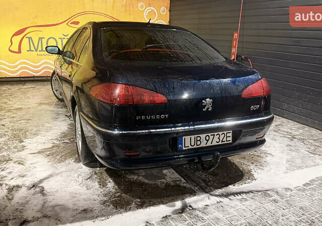 Синий Пежо 607, объемом двигателя 2 л и пробегом 390 тыс. км за 1700 $, фото 5 на Automoto.ua
