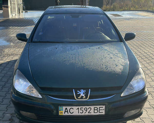 Зеленый Пежо 607, объемом двигателя 2.18 л и пробегом 290 тыс. км за 3300 $, фото 4 на Automoto.ua