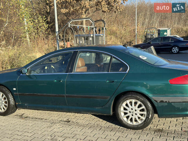 Зеленый Пежо 607, объемом двигателя 2.18 л и пробегом 290 тыс. км за 3300 $, фото 2 на Automoto.ua