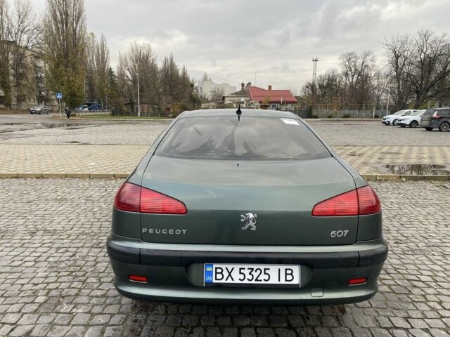 Зеленый Пежо 607, объемом двигателя 2.2 л и пробегом 300 тыс. км за 3600 $, фото 1 на Automoto.ua