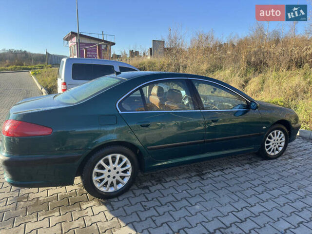 Зеленый Пежо 607, объемом двигателя 2.18 л и пробегом 290 тыс. км за 3300 $, фото 13 на Automoto.ua