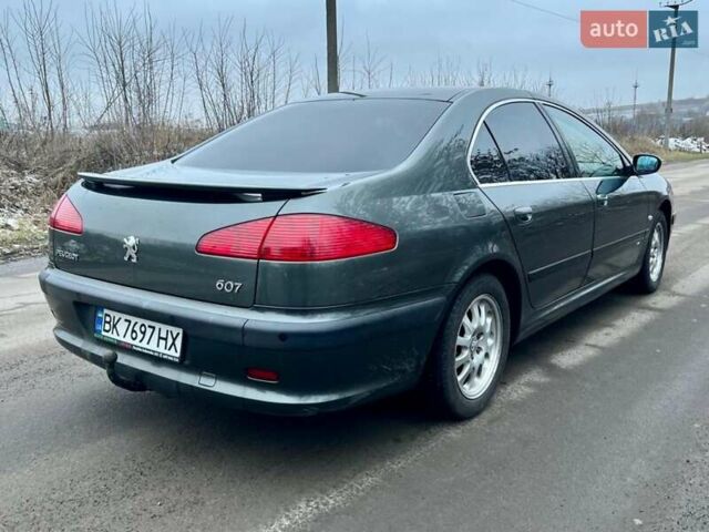Зелений Пежо 607, об'ємом двигуна 2.2 л та пробігом 315 тис. км за 4500 $, фото 4 на Automoto.ua