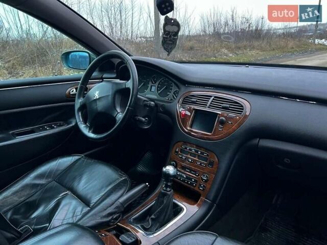 Зелений Пежо 607, об'ємом двигуна 2.2 л та пробігом 315 тис. км за 4500 $, фото 7 на Automoto.ua