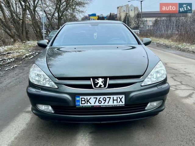 Зелений Пежо 607, об'ємом двигуна 2.2 л та пробігом 315 тис. км за 4500 $, фото 1 на Automoto.ua